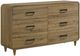 Crown Mark Nyomi Light Brown Dresser-0