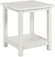 Coaster® Payne White End Table -0
