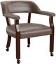 Steve Silver Co. Tournament 5-Piece Brown/Medium Cherry Dining Table Set-4