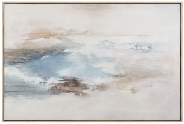 Uttermost® Chasing Blue Hand Painted Abstract Art-0