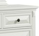 Elements International Bridgestone Antique White Dresser with Mirror-3