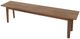 LH Home Gia Warm Pecan Bench -4