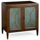 Wildwood Lamps Wildwood Amanda Antique/Walnut Cabinet-0