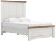 Benchcraft® Savonport Brown/White Queen Panel Bed-0