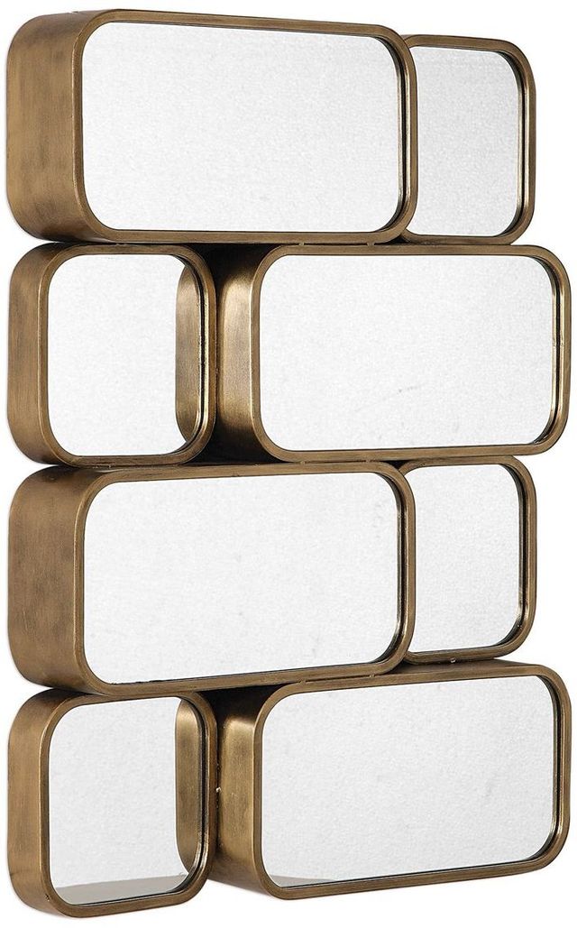 Uttermost® Canute Antiqued Gold Mirror-4