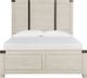 Magnussen Home® Chesters Mill Alabaster/Aged Iron California King Panel Bed-1