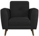 Elements International Sonata Ling Dian Black Chair-2