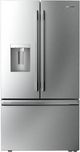 KitchenAid® 36" 30.5 Cu. Ft. PrintShield™ Stainless French Door Refrigerator with Exterior Water and Ice Dispenser-0