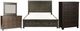Liberty Furniture Thornwood Hills 4-Piece Rock Beaten Brown with Saw Cuts Queen Storage Panel Bedroom Set with Chest-0