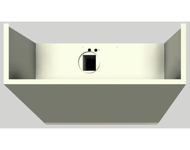 Vent-A-Hood® 36" Biscuit Wall Hood-2