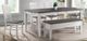 Elements International Kayla 6-Piece Gray/White Rectangular Dining Set-0