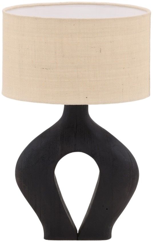 Dovetail Furniture Delilah Black Table Lamp-2