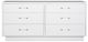 Vanguard® Furniture Vanguard Williams Pure White Tall Dresser-0