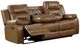 Furniture of America® Ezekius Brown Manual Reclining Sofa-0