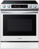 Samsung Bespoke 30" White Slide In Electric Range-0