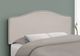 Monarch Specialties Inc. Beige Linen Full Headboard-1
