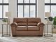 Signature Design by Ashley® WillowBend Caramel Loveseat-1
