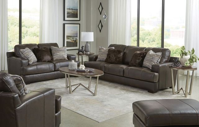 Jackson Furniture Marco Chocolate Leather Chair-1