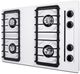 Summit® 30" White Gas Cooktop -1