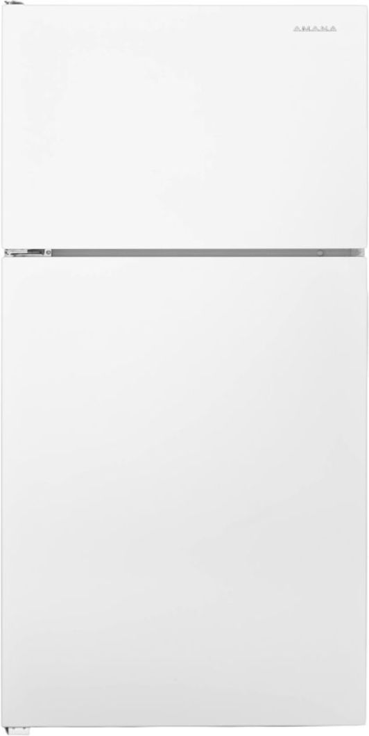 Amana® 30" 18.2 Cu. Ft. White Top Freezer Refrigerator-0
