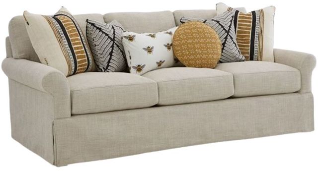 Paula Deen™ by Craftmaster® Customizable Sofa with Pillows-0