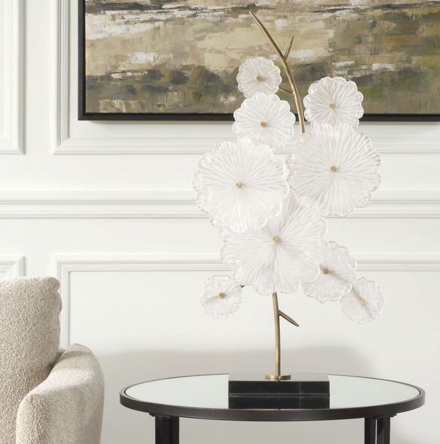 Uttermost® Glass Black Garden Sculpture-1