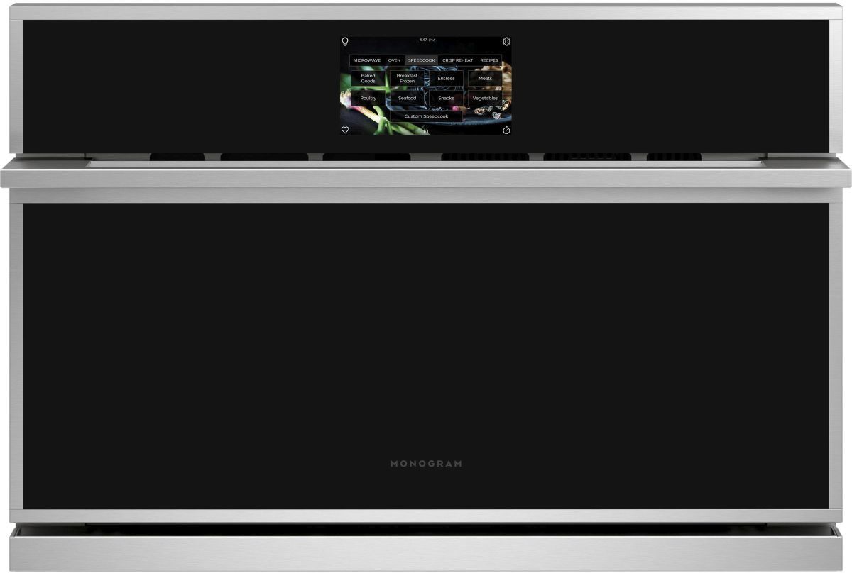 Monogram® Minimalist 30" Stainless Steel Electric Speed Oven
