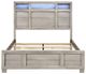 Homelegance® Everett Gray California King Storage Panel Bed-4
