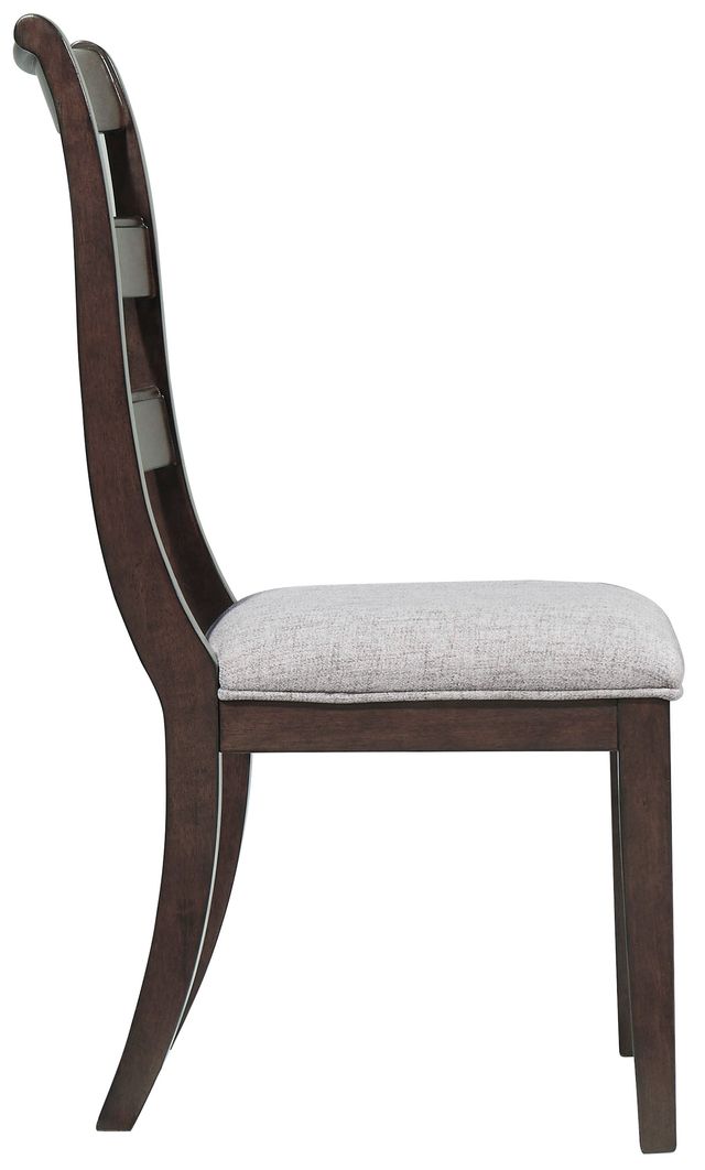 Signature Design by Ashley® Adinton Reddish Brown Upholstered Dining Side Chair-3