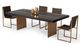 VIG Furniture Modrest Perret Black/Brass Dining Table-2