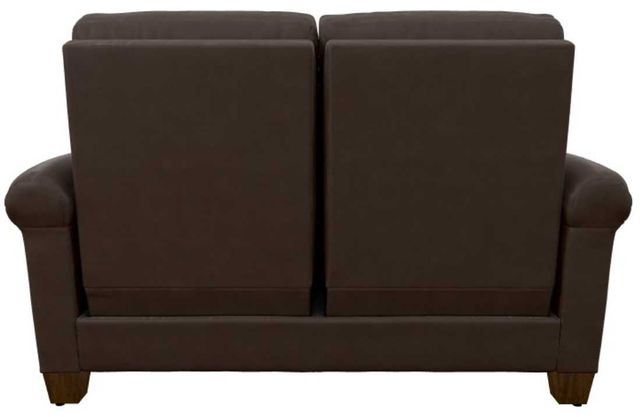La-Z-Boy® Clybourn Cognac Leather Power Reclining Loveseat with Headrest-4