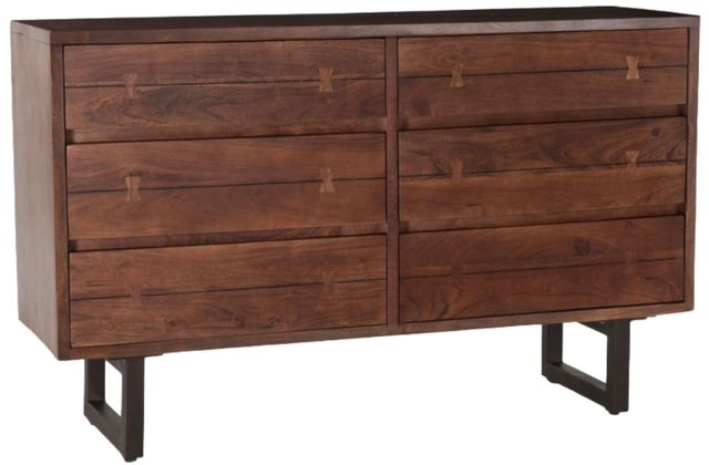 Home Trends & Design Aspen Walnut Dresser-0