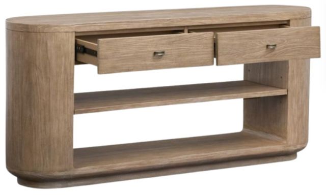 Magnussen Home® Sanford Chateau Brown Console Sofa Table-4