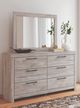 Signature Design by Ashley® Jonnifer Gray Dresser and Mirror-1