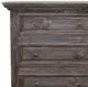 Million Dollar Rustic Barnwood Dark Brown Claudia Chest-1