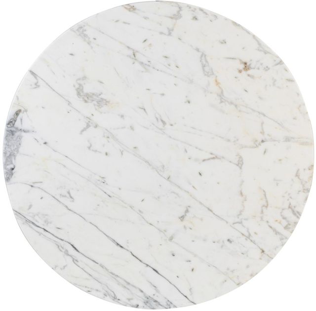 Meridian Furniture Spherical White Marble Coffee Table-2