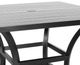 CabanaCoast® Monaco Aluminum 36" Outdoor Square Dining Table-1