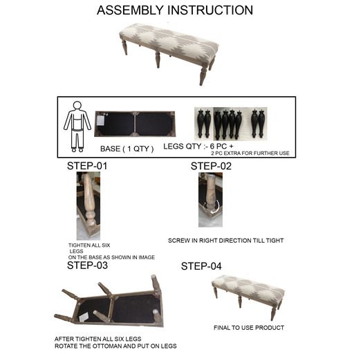 Surya James Gray/Camel Bench-2