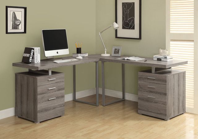Monarch Specialties Inc. Dark Taupe 48" Computer Desk-1