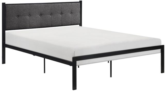 Homelegance Samuel Gray Platform Bed-0