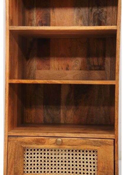 Jaipur Furniture Nyack Brown Cabinet with Drawer-2