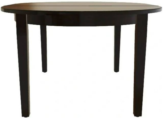 Mavin Customizable 48" x 48" Round Extendable Dining Table with 18" Leaf-2