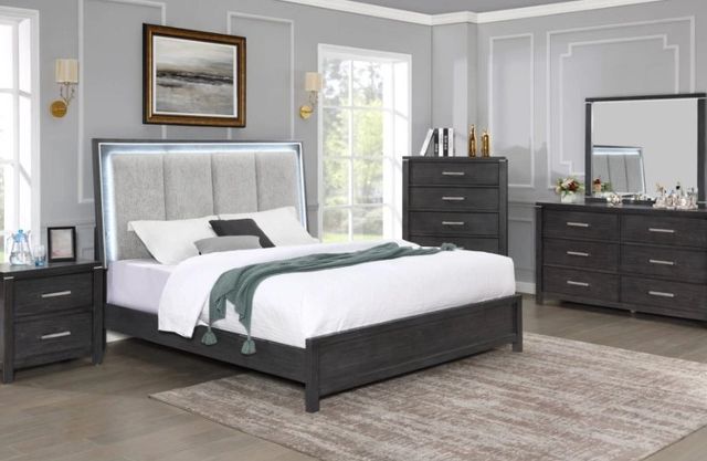 New Classic® Home Furnishings Odessa Charcoal Mirror-1