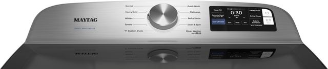 Maytag® 5.2 Cu. Ft. White Agitator Top Load Washer with Extra Power-2