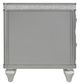 Elements International Avril Silver Chairside Table-2