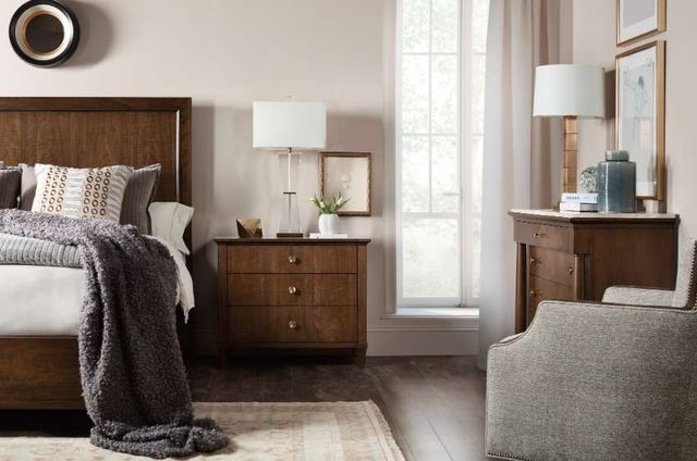 Hooker® Furniture Archives Classic Walnut 3-Drawer Nightstand-1