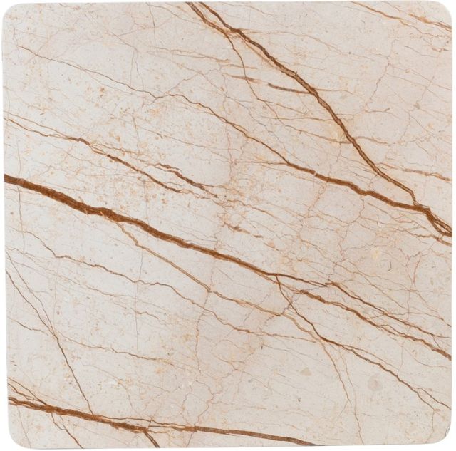 Meridian Furniture Livorno Beige Marble Coffee Table-2