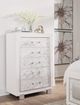 Global Furniture USA Santorini White Chest-2
