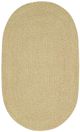 Capel Rugs Heathered Beige 20" x 30" Oval Throw Rug-0
