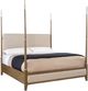 Hooker® Furniture Chapman Samantha Taupe/Sorrel King Poster Bed-0